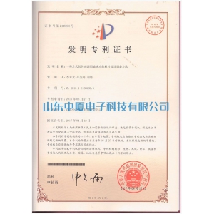 中厦专利证书